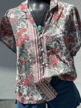 Load image into Gallery viewer, Anokhi One Size Cotton Top Short Sleeve