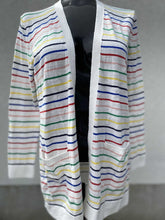 Load image into Gallery viewer, J Crew (outlet) Striped Cardigan SJ Crew (outlet) Striped Cardigan S