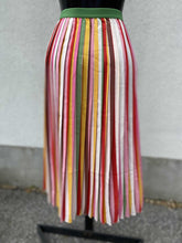 Load image into Gallery viewer, Cath Kidston Striped Pleated Skirt M