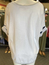 Load image into Gallery viewer, V Milano linen blend top L