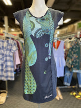 Load image into Gallery viewer, Desigual faux button print dress S