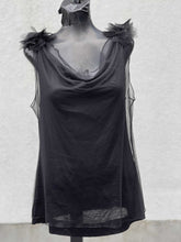 Load image into Gallery viewer, Banana Republic Mesh overlay Top M