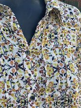 Load image into Gallery viewer, Eddie Beauer Button Up floral Top XXL