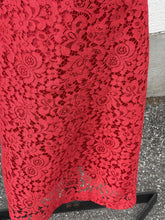Load image into Gallery viewer, Halogen Lace overlay Skirt 8