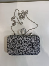 Load image into Gallery viewer, Crossbones clutch w chain strap