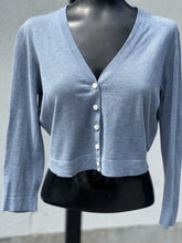 Load image into Gallery viewer, Ca Va De Soi button up cropped cardigan M