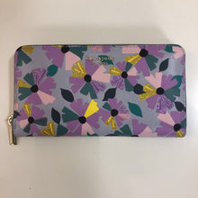 Load image into Gallery viewer, Kate Spade floral full zip wallet