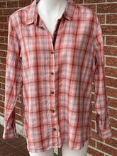 Load image into Gallery viewer, Joe Fresh plaid,button up top XL