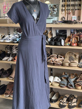 Load image into Gallery viewer, Marine Layer Cotton Wrap Dress XS NWT
