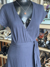 Load image into Gallery viewer, Marine Layer Cotton Wrap Dress XS NWT