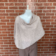 Load image into Gallery viewer, Deanne White cashmere shawl/scarf O/S