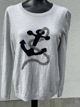 Load image into Gallery viewer, Talbots Anchor Top Long Sleeve L