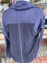 Load image into Gallery viewer, Lululemon striped draped sweater 8