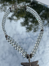 Load image into Gallery viewer, Karen Mcclintock .925 Beaded Dragonfly Necklace