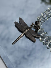 Load image into Gallery viewer, Karen Mcclintock .925 Beaded Dragonfly Necklace