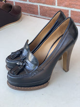 Load image into Gallery viewer, YSL Tassle Heels 38