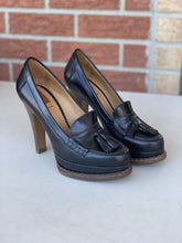 Load image into Gallery viewer, YSL Tassle Heels 38