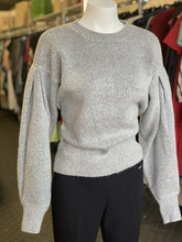Load image into Gallery viewer, Olivia Warren puff sleeve sweater M