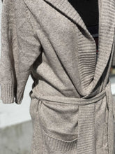 Load image into Gallery viewer, Banana Republic Short Sleeve Belted Sweater L