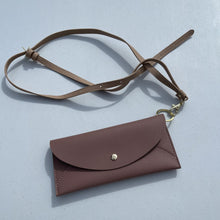 Load image into Gallery viewer, Lark & Ives Mulberry Wallet with a strap NWT