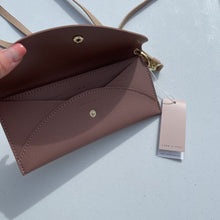 Load image into Gallery viewer, Lark & Ives Mulberry Wallet with a strap NWT