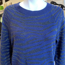 Load image into Gallery viewer, Stella & Dot zebra print sweater S