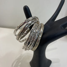 Load image into Gallery viewer, .925 set of bangles