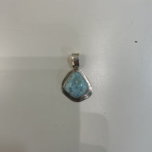 Load image into Gallery viewer, .925 turquoise pendant
