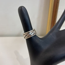 Load image into Gallery viewer, .925 wide braided band Size 7