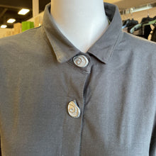 Load image into Gallery viewer, Neon Buddha silver button top XL