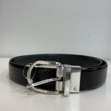 Load image into Gallery viewer, Ralph Lauren croc print leather belt L