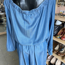 Load image into Gallery viewer, Michael Kors chambray jumpsuit XL NWT