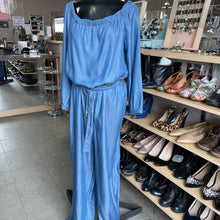 Load image into Gallery viewer, Michael Kors chambray jumpsuit XL NWT