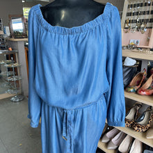 Load image into Gallery viewer, Michael Kors chambray jumpsuit XL NWT