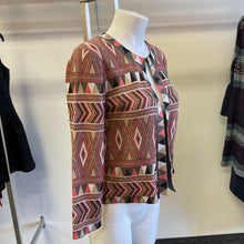 Load image into Gallery viewer, Cupio mixed print cardi M