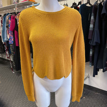 Load image into Gallery viewer, Dynamite scalloped hem sweater S