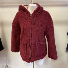 Load image into Gallery viewer, Love Tree reversible teddy jacket NWT S