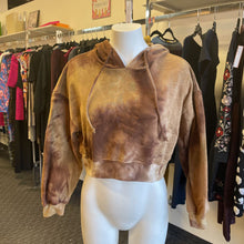 Load image into Gallery viewer, BP tie dye cropped hoody XS