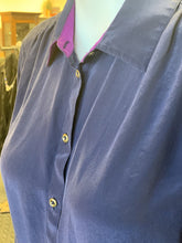 Load image into Gallery viewer, Banana Republic silk button up M