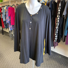 Load image into Gallery viewer, Neon Buddha button trim top XL