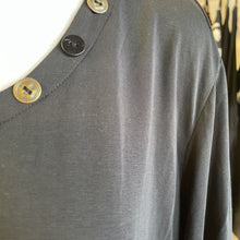 Load image into Gallery viewer, Neon Buddha button trim top XL