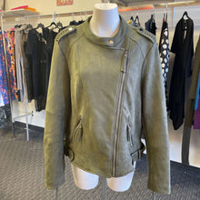 Load image into Gallery viewer, Molly Bracken microsuede moto jacket 1X