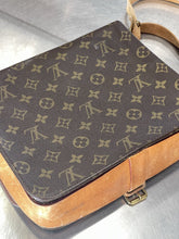 Load image into Gallery viewer, Louis Vuitton Vintage Monogram Cartouchiere MM Handbag (as is as per images)