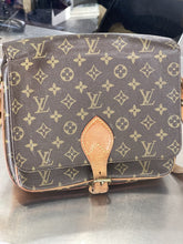 Load image into Gallery viewer, Louis Vuitton Vintage Monogram Cartouchiere MM Handbag (as is as per images)
