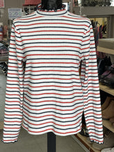 Load image into Gallery viewer, J Crew Striped Top long sleeve L