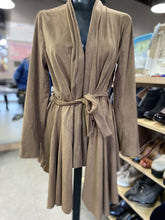 Load image into Gallery viewer, Halston Faux Suede Jacket/Sweater S