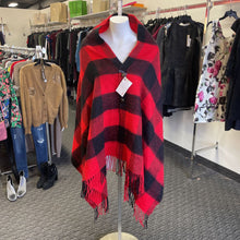 Load image into Gallery viewer, In A Mood plaid shawl NWT O/S