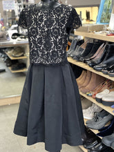 Load image into Gallery viewer, Eliza J Lace overlay top short sleeve 6