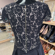 Load image into Gallery viewer, Eliza J Lace overlay top short sleeve 6