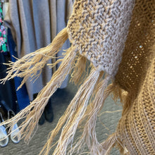 Load image into Gallery viewer, Cherie Bliss fringe poncho O/S